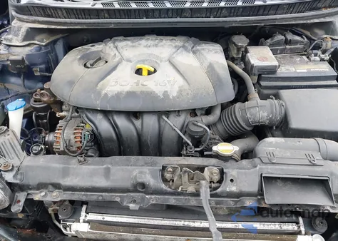 2013 Hyundai Elantra Gls from USA, damaged, VIN 5NPDH4AE3DH179834